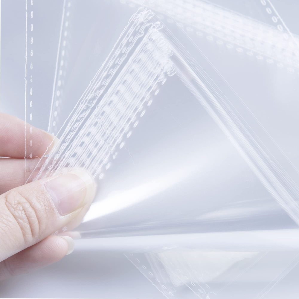 FOLKSNSHOPS 100pcs Sweet Cone Bags 32x18cm Clear Cone Bags, Sweet Bags, Cellophane Cone Bags with Ties for Party Supplies, Sweets, Biscuits Displaying & Wrapping on Birthday Parties and Festivals - Image 4