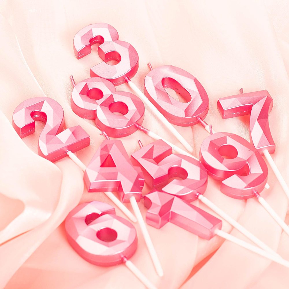 14th Birthday Candles Pink Number 14 Candles for Birthday Cake, Pink 14 Birthday Candles 14th Candles for Cake, 14th Birthday Cake Candles Cake Toppers for 14 Year Old Girls Pink - Image 5