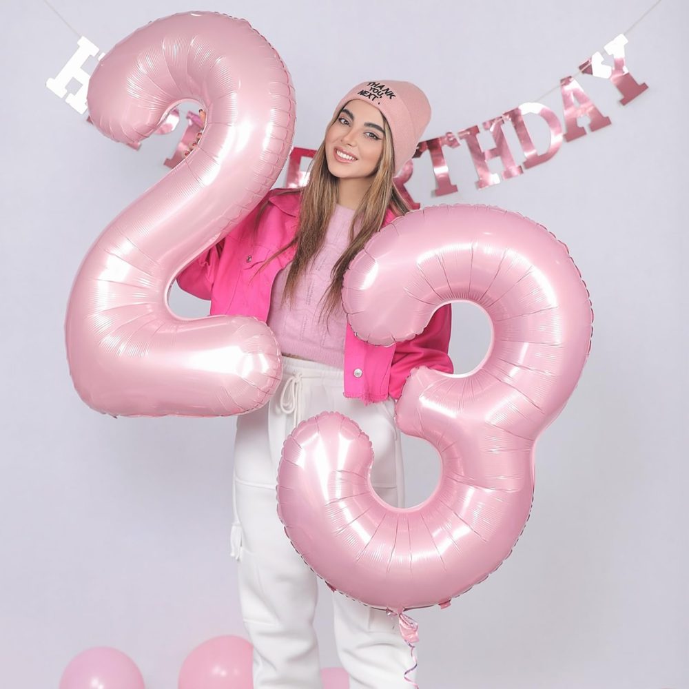 Pink Number 30 Balloon,40Inch Large Light Pink Foil 30th Birthday Balloons,Pastel Pink Number 30 Helium Balloons for Women Men 30th Birthday Anniversary Party Supplies Decorations - Image 6