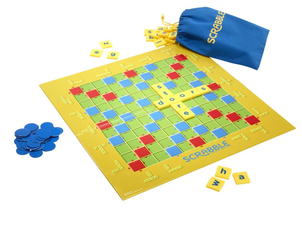 Mattel Games Scrabble Junior, Kids Crossword Board Game, English Version, Family Board Game for Kids, Word Game for Kids, 2 to 4 Players, Ages 6 to 10, English Version, Y9667 - Image 6