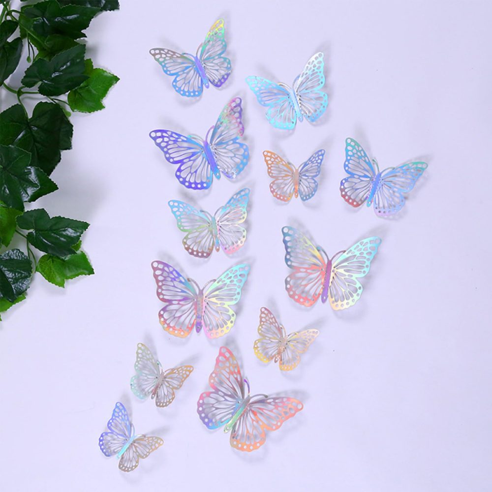 36Pcs Flower Butterfly and Ballons Fairy Party Decorations Set - Fairy Birthday Decorations, Fairy Party Supplies, Fairy Balloons, Fairy Garden Decorations, Fairy Themed Party Photo Background - Image 3