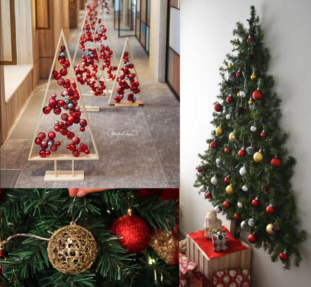 ilauke 100pcs Christmas Baubles Shatterproof Balls Christmas Tree Decoration Ornaments for Xmas Hanging Decorations (Red & Gold) - Image 4