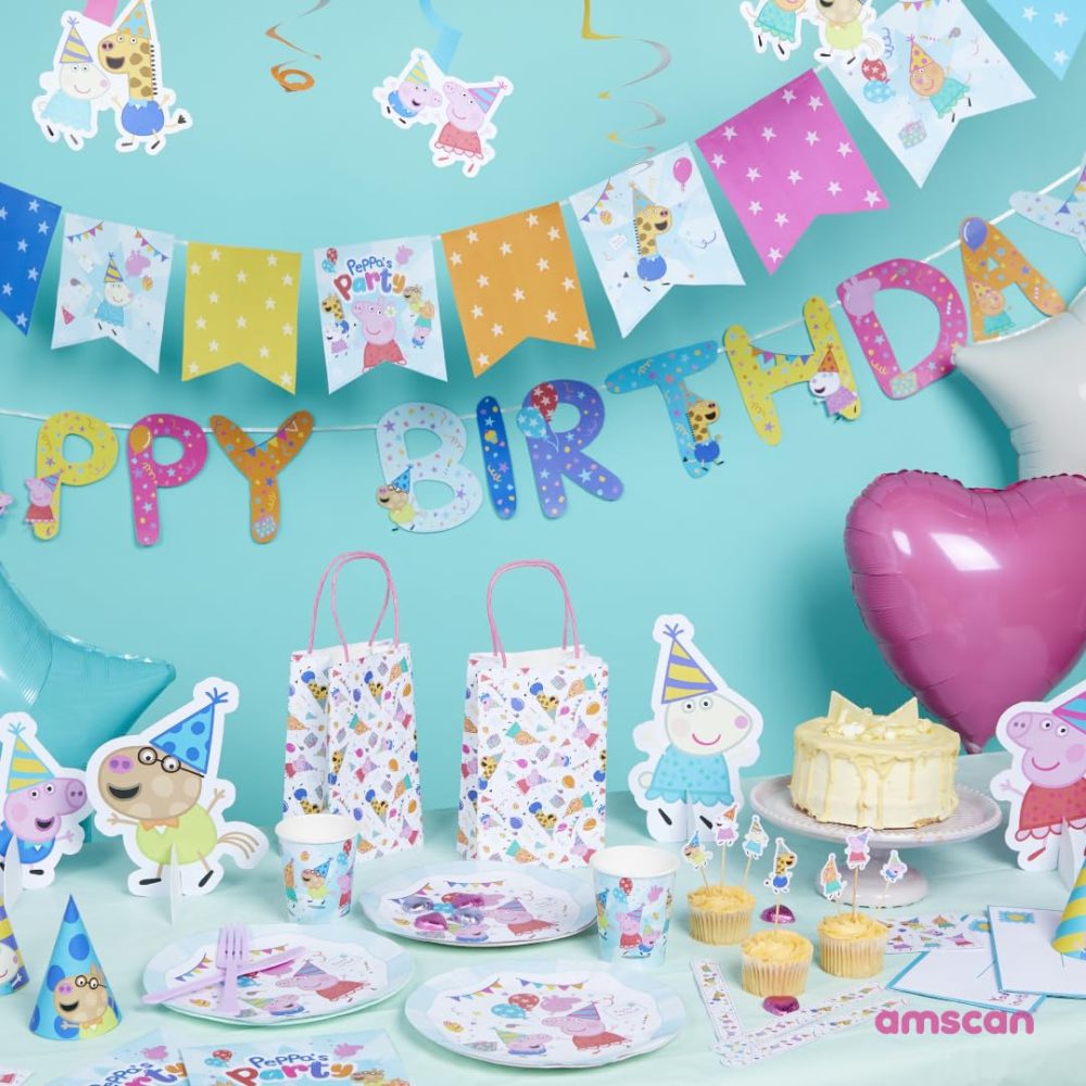 Amscan 9918346 - Peppa Pig Kids Birthday Party Candles on Wooden Picks - 7 Pack - Image 2