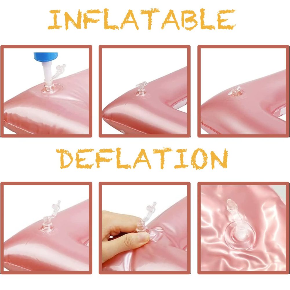 21st Birthday Decorations Girls Boys,Rose Gold Inflatable Selfie Frame&38Pcs 21st Birthday Photo Booth Props,Giant Inflatable Party Photo Booth Frame for Girls Ladies 21st Birthday Party Decorations - Image 5