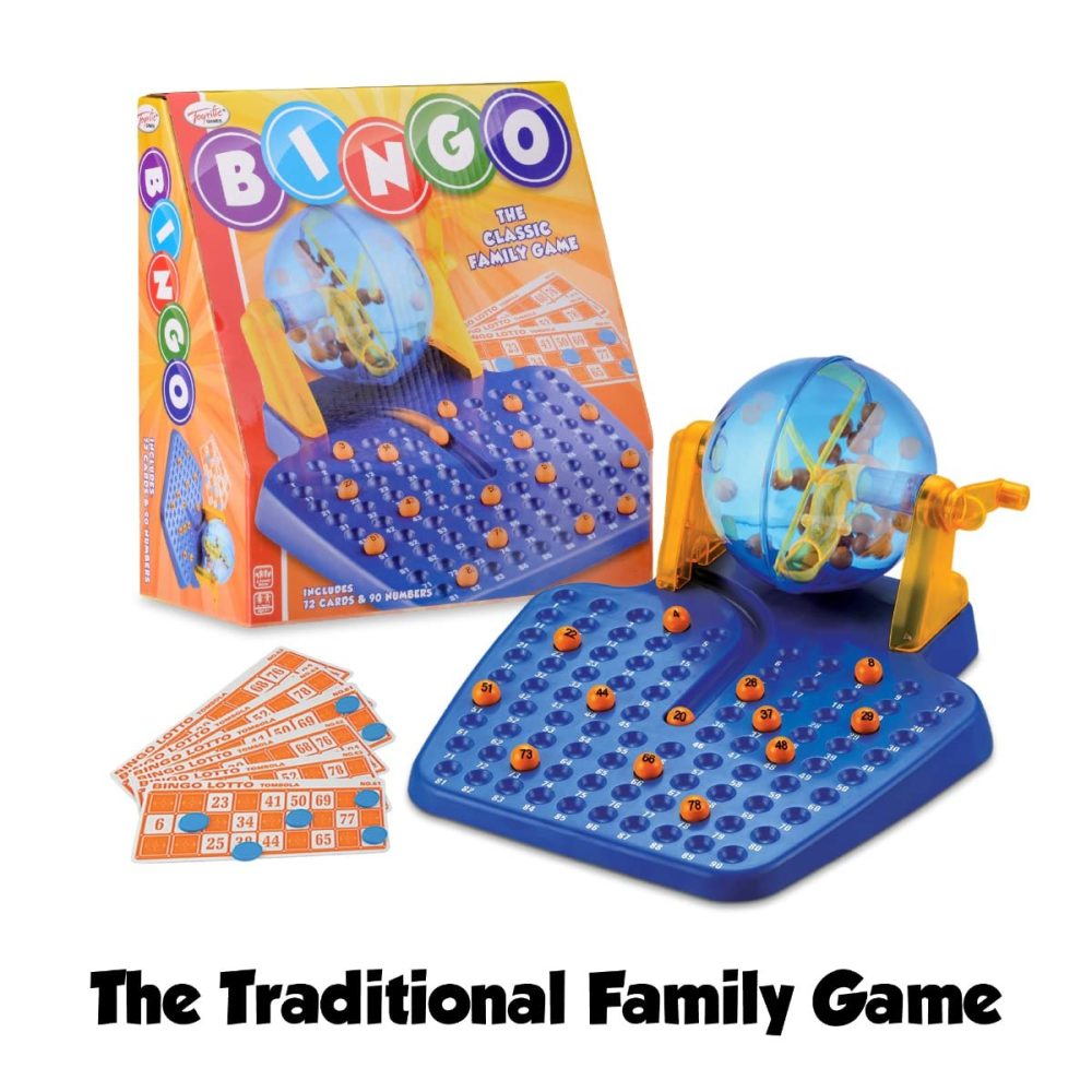 Toyrific | Complete Classic Bingo Game Set, Traditional Family Game, Educational 72 Cards and 90 Numbered Balls for Children and Adults - Image 3