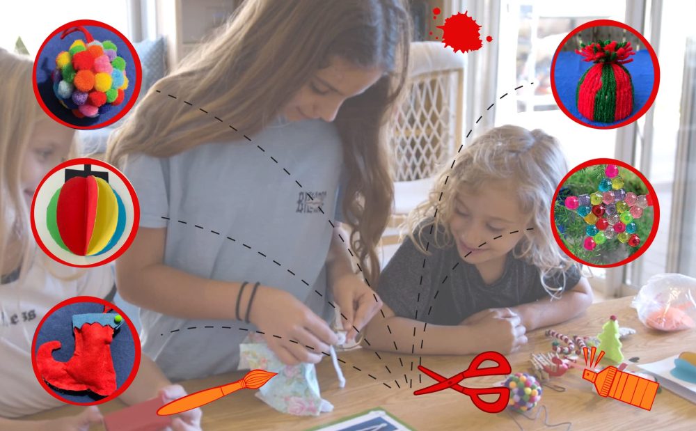 2024 Christmas Countdown Advent Calendar. Beautiful DIY Arts & Crafts Ornaments & Decorations Handmade by your kids. 24 days, all the season decorations for the Christmas Tree and Table. - Image 7