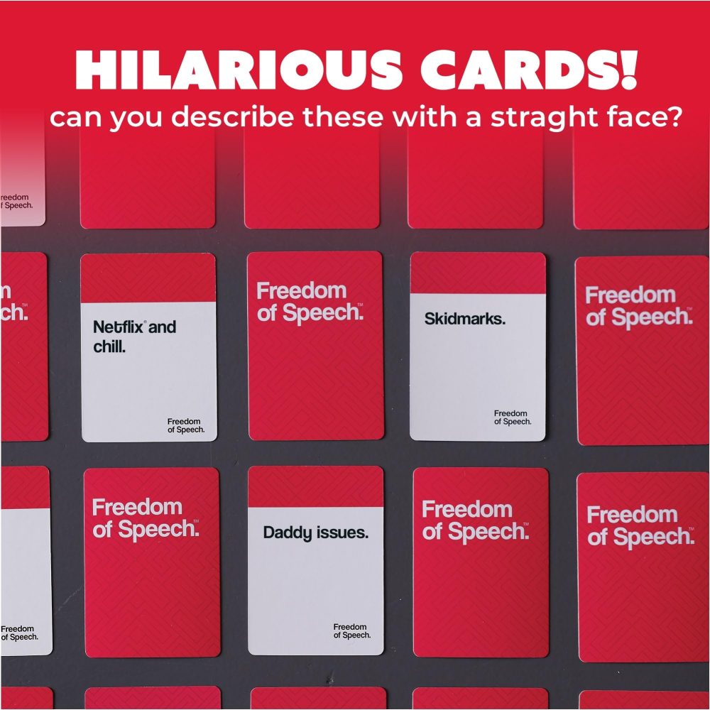 QUOKKA Freedom of Speech. The Fun Kind - Party Games for Adults - Guess The Word | Fast-Paced | Extremely Easy to Play - Card Board Game for Bachelorette Party - Image 6