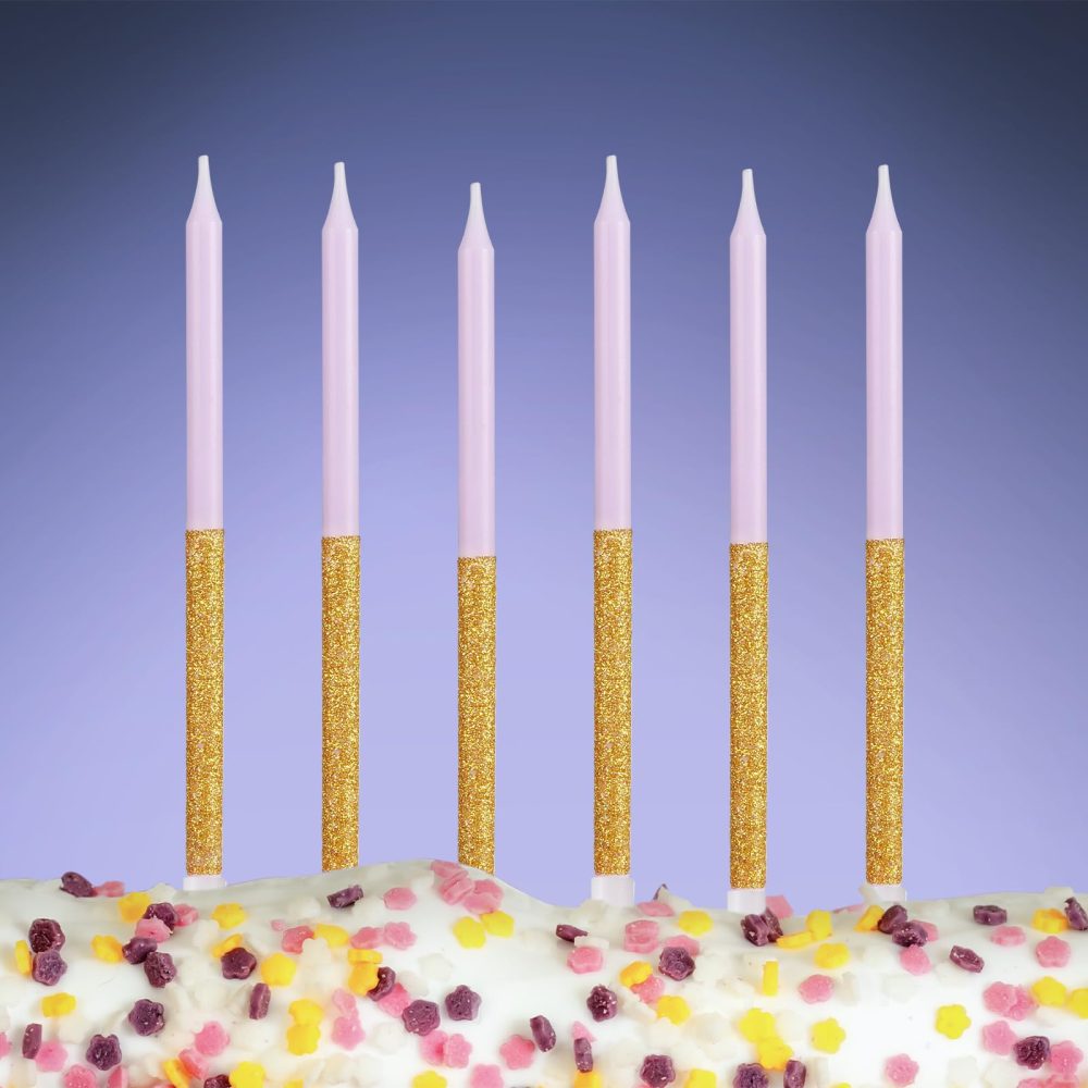 Gold Purple Birthday Candles, Gold Number 13 Candles with Long Candles, Purple Happy 13th Birthday Candles for Cake, Girls 13th Birthday Cake Decorations, Birthday Cake Toppers, Wedding Anniversary - Image 2