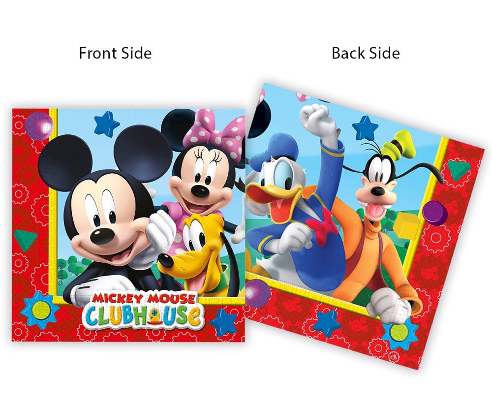 Unique Party Amscan Playful Mickey Paper Napkins Party Accessory - Image 4