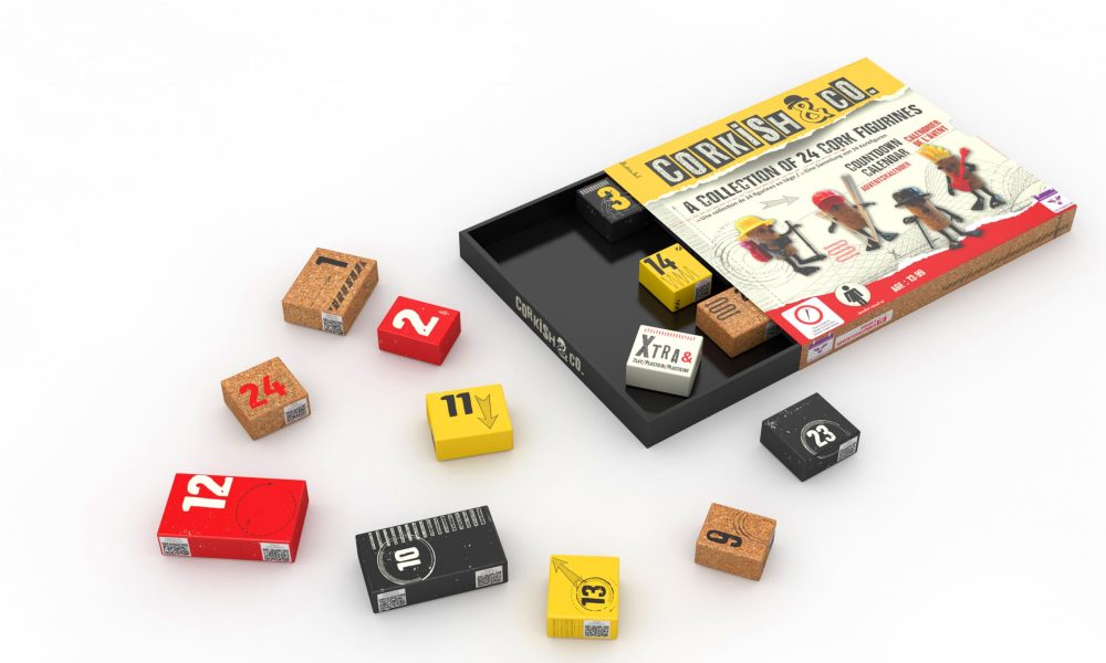 Meet the Corkish & Co.'s Advent Calendar! An amazing collection of 24 unique cork figurines. Open up the daily box to discover a new, adorable Corkish character. For kidults ages 13 and above. - Image 7
