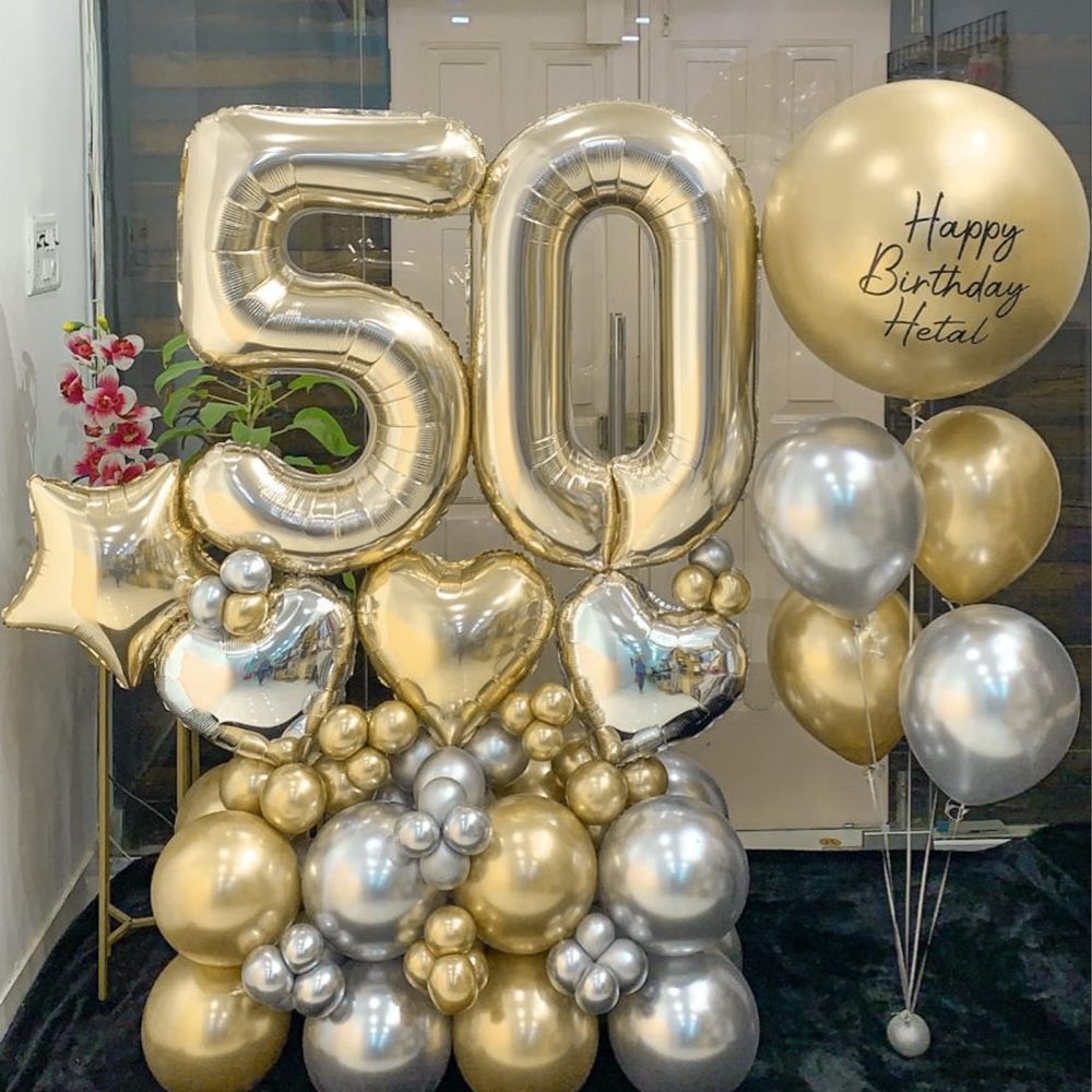 40 Inch Champage Gold 30 Number Balloons, Light Gold 3 & 0 Mylar Foil Large Balloons,30 Big Digit Number Balloon for men women 30th Birthday Anniversary Decorations Graduation Party Supplies - Image 2