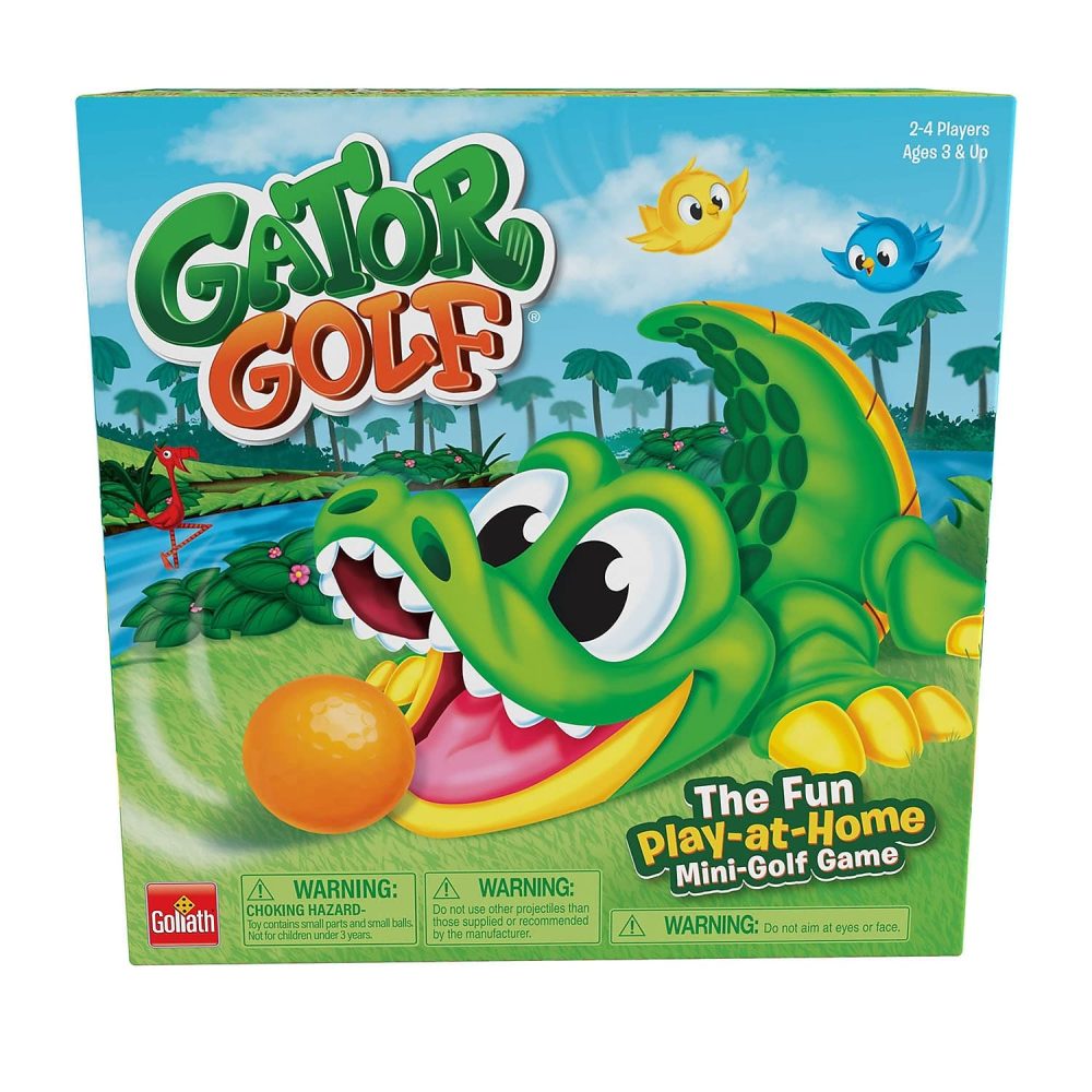 Gator Golf: The Fun Play-at-Home Mini Golf Game | Kids Interactive Action Golf Game | For 2-4 Players | Ages 3+ - Image 2