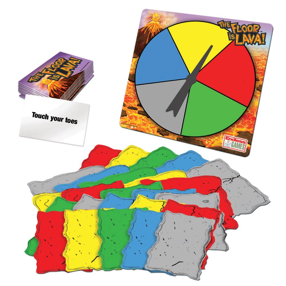 The Floor is Lava! | The Fun, Physical, Lava Leaping Game | Kids Party Games | For 2-6 Players | Ages 5+ - Image 2