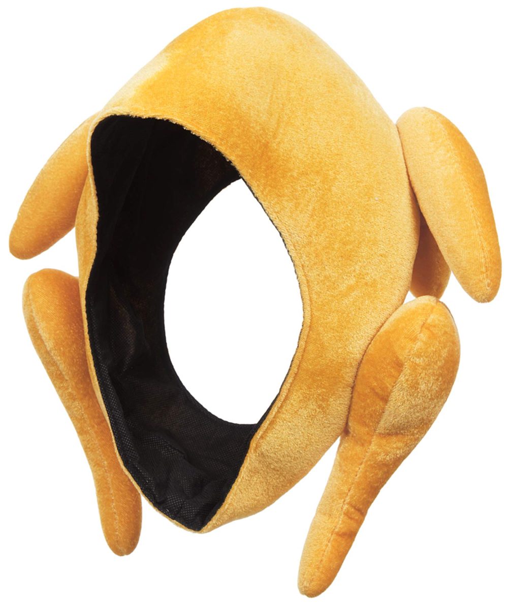 Novelty Turkey Hat Funny Christmas Hats - Turkey Face Funny Christmas Fancy Dress Turkey Costume Novelty Christmas Party Hats for Adults Chicken Hat Christmas Hats Adult Novelty Christmas Gifts