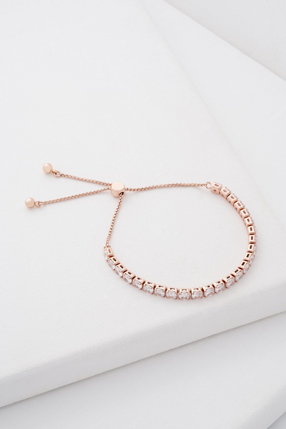 Ted Baker Melrah Icon Crystal Adjustable Tennis Bracelet For Women - Image 3