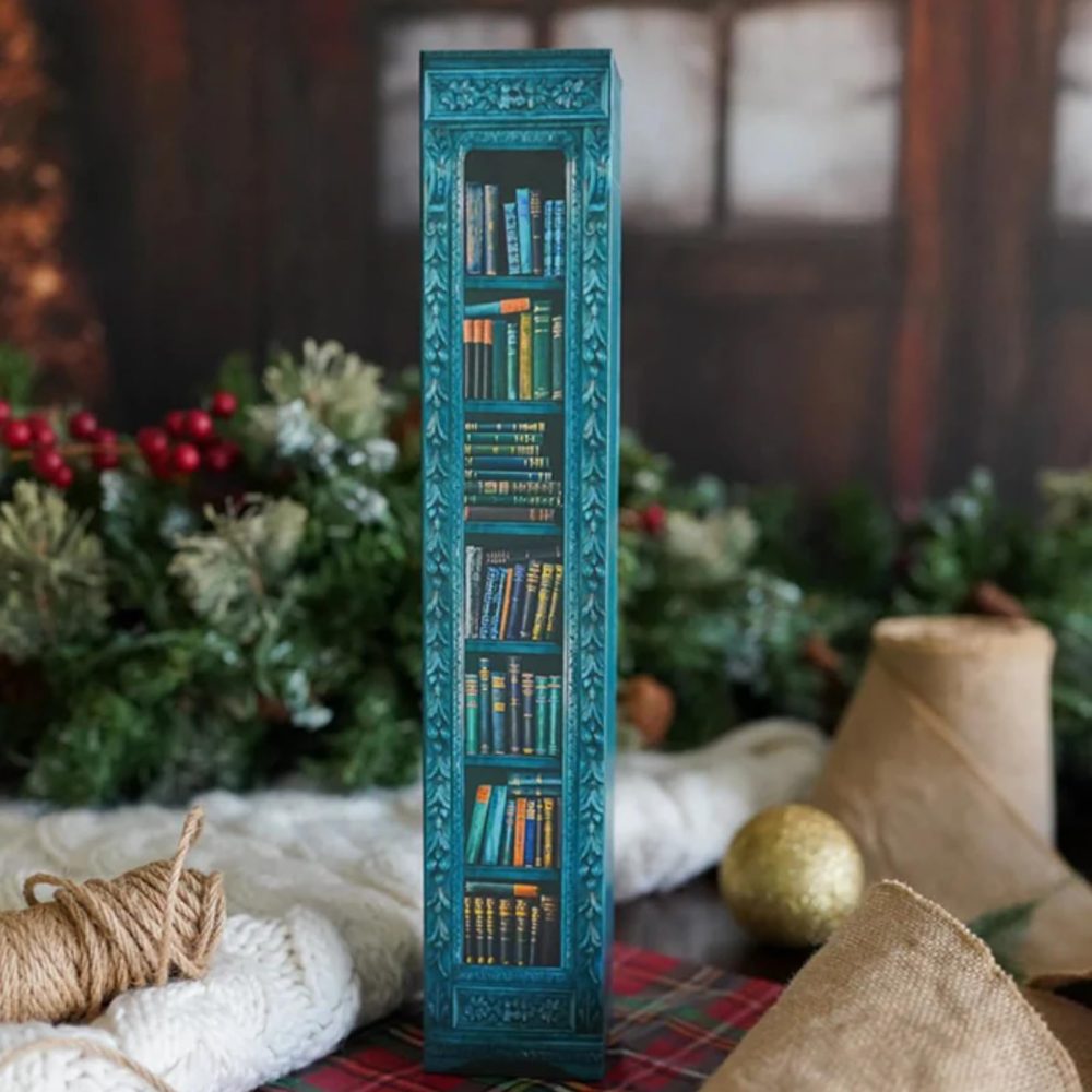 Mini Book Ornament Advent Calendar 2024 Christmas Advent Calendar with 24 Book Gift Mini Literature Book Hanging Ornaments for Book Lovers (A) - Image 7