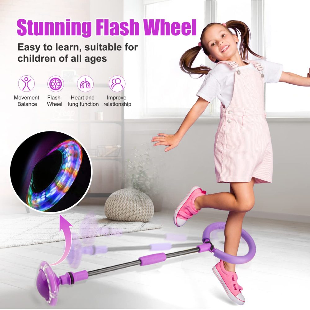 Chridark Toys for Kids 3-8 Year Old: Ankle Skip Ball for Kids Gifts for 3 4 5 6 7 8 9 10 Year Old Boys Girls Toy Birthday Presents Game Toys for Garden Outside Kids Adult - Image 6