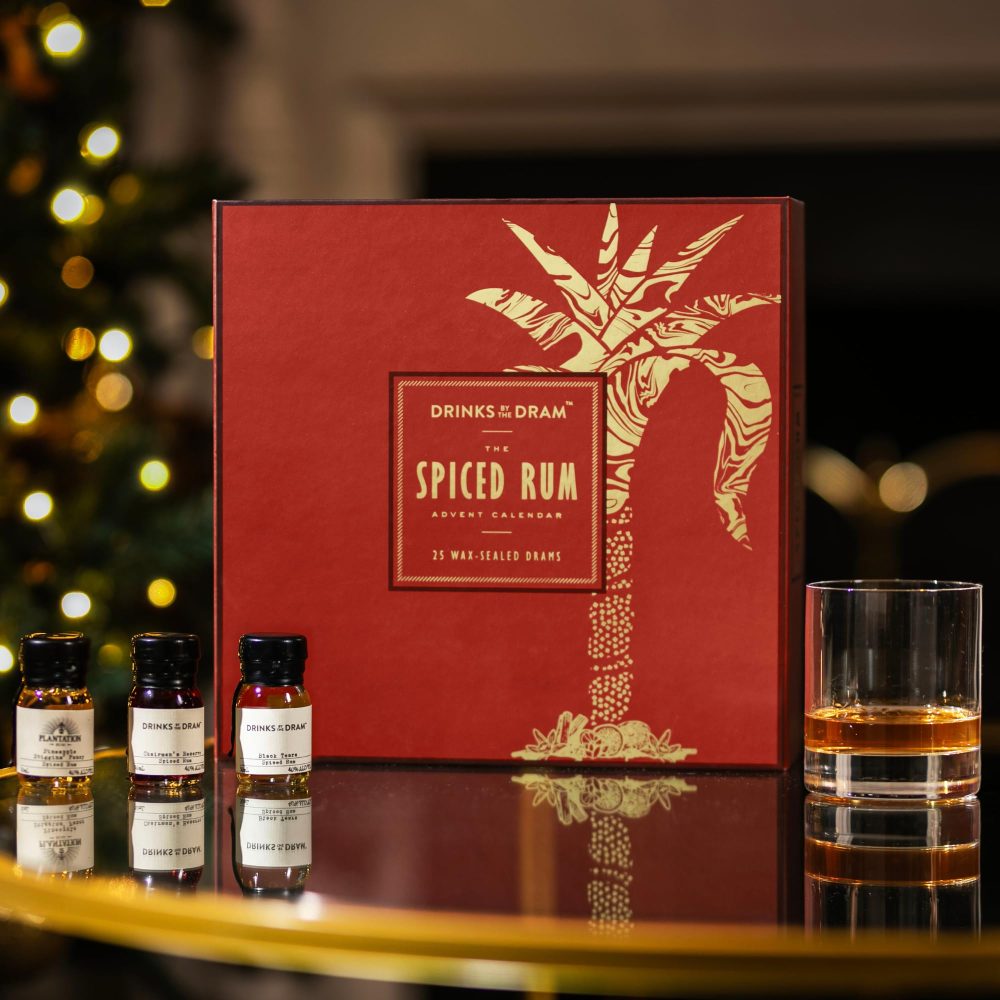 Spiced Rum Advent Calendar 2024| Drinks by the Dram | 25 x 30ml Miniatures | From Dead Man's Fingers, Kraken, Project #173 | Flavours of Black Cherry, Butterscotch, Pineapple, Jaffa Cake, and more - Image 5