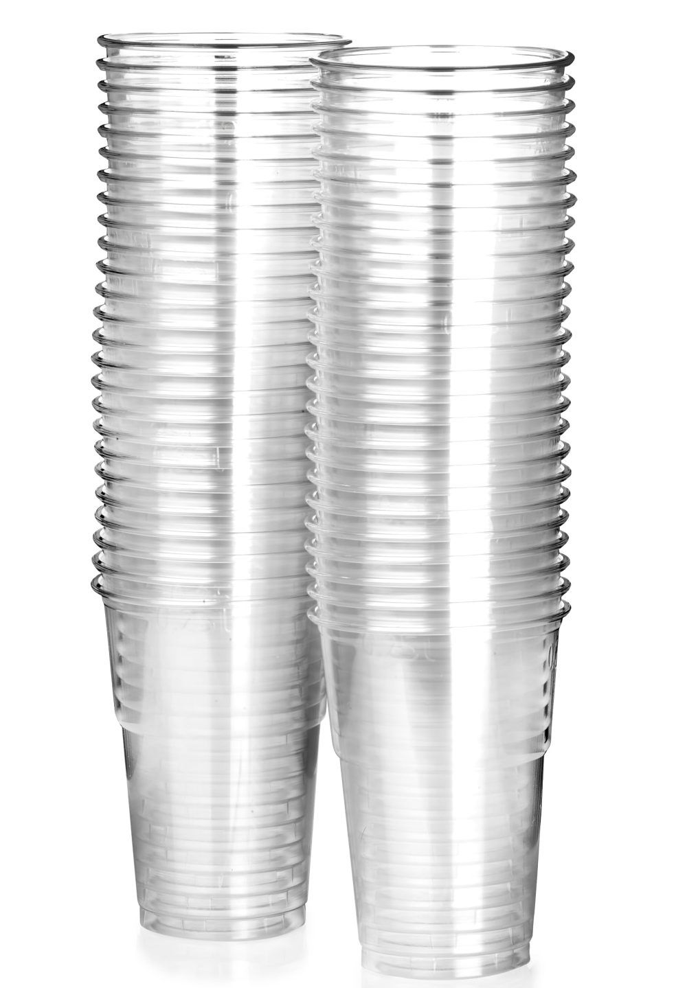 Signature Packaging - Disposable Plastic Party Cups - 300ml - 50 Pack - Heavy Duty - Image 3