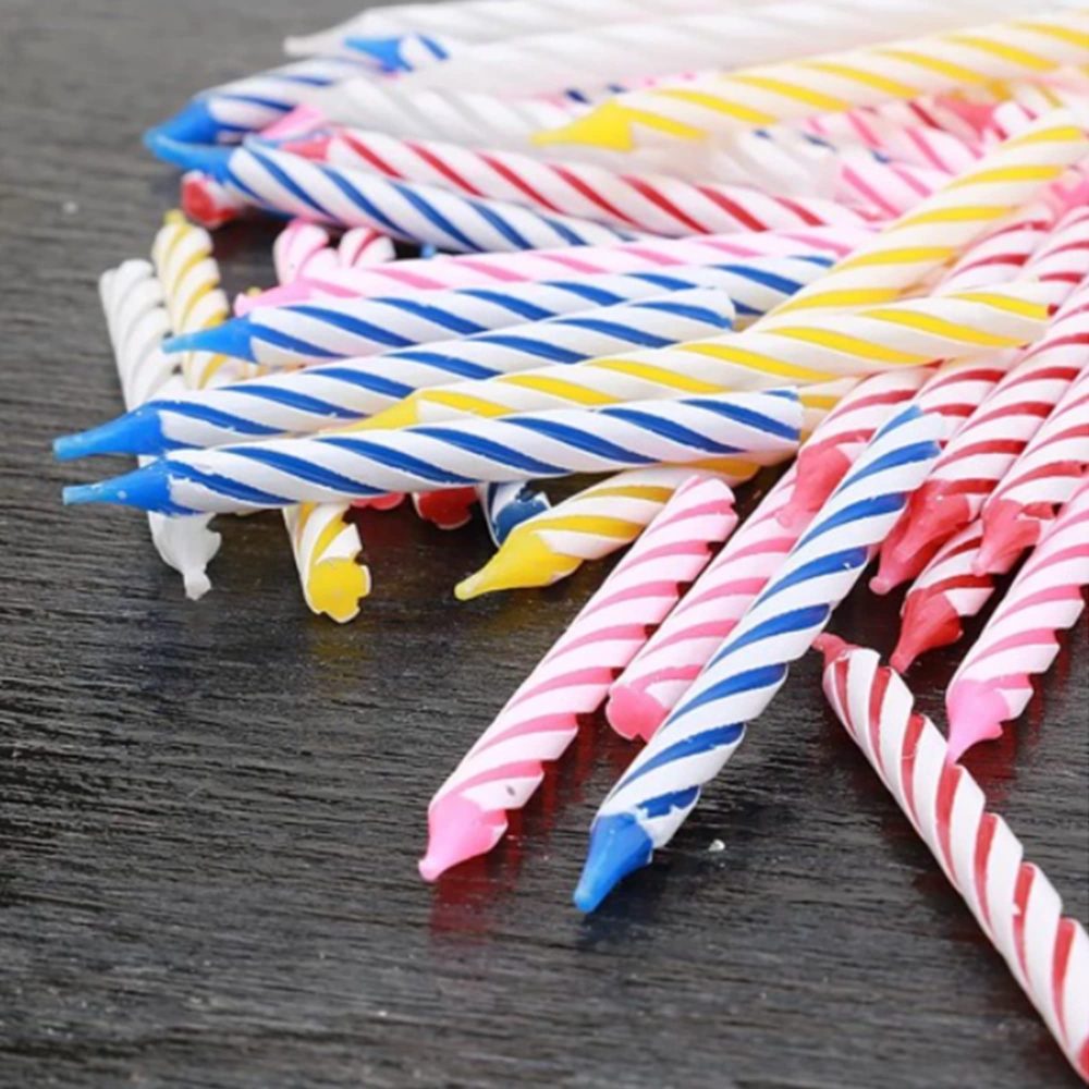 Birthday Candle - 72 Count Mix Color Birthday Candles for Cake, Cake Candle for Birthday, Party Small Candles - Image 6