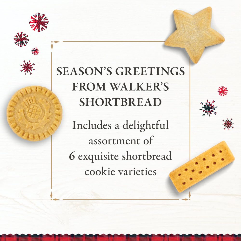 Walker’s 2024 Advent Calendar with Shortbread Cookies from Scotland (294g) Limited Edition Cookie Box with Christmas Cookies in Various Shapes and Flavours - Image 5