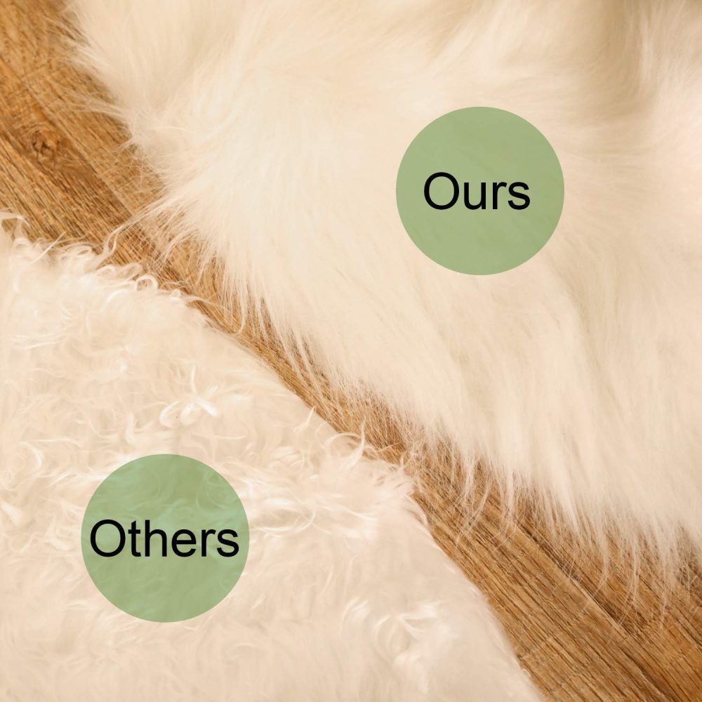 NTMY Christmas Tree Skirts, 36 Inch Faux Fur White Tree Skirts - Image 5