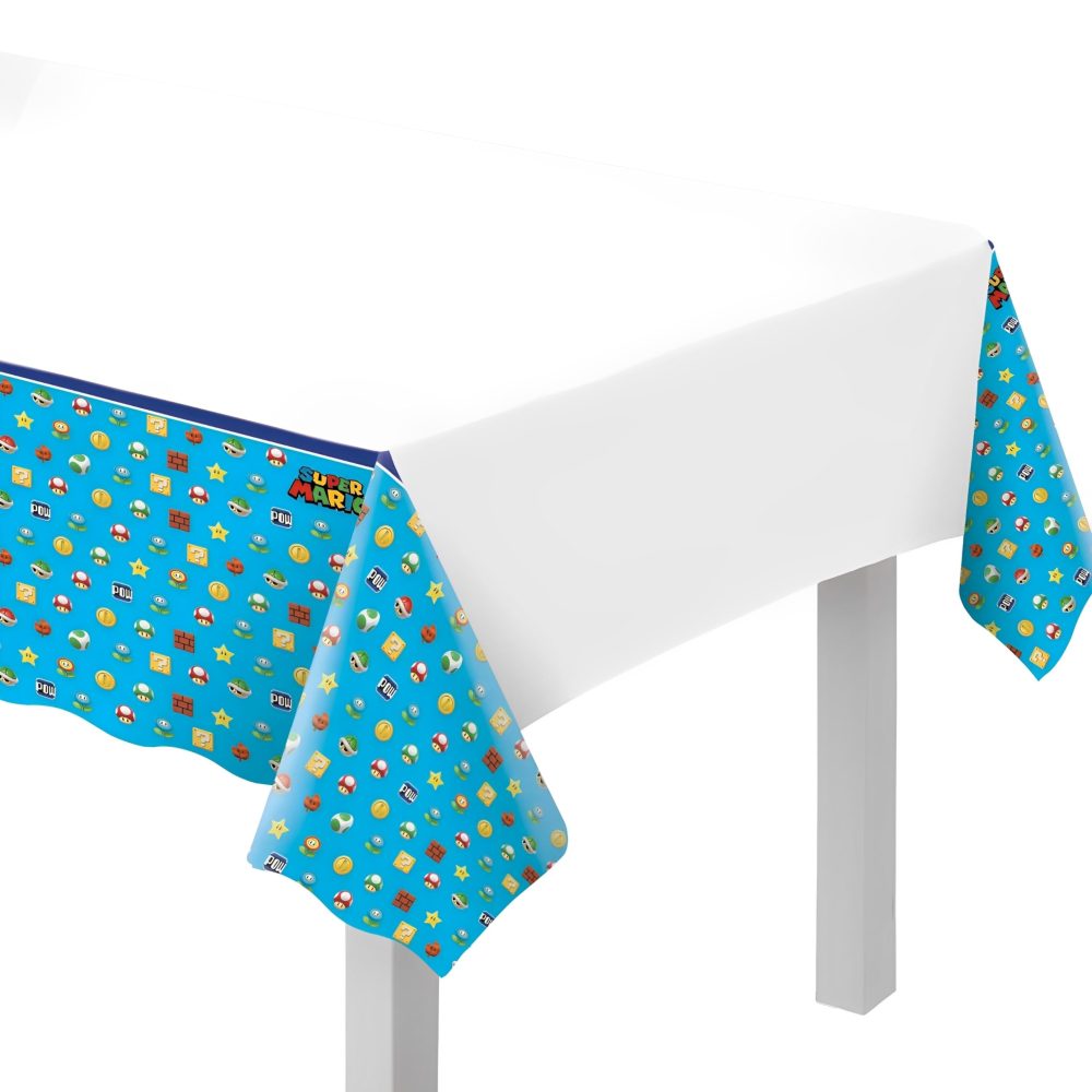 (PKT) Super Mario Plastic Tablecover 1.37m x 2.43m - Image 3