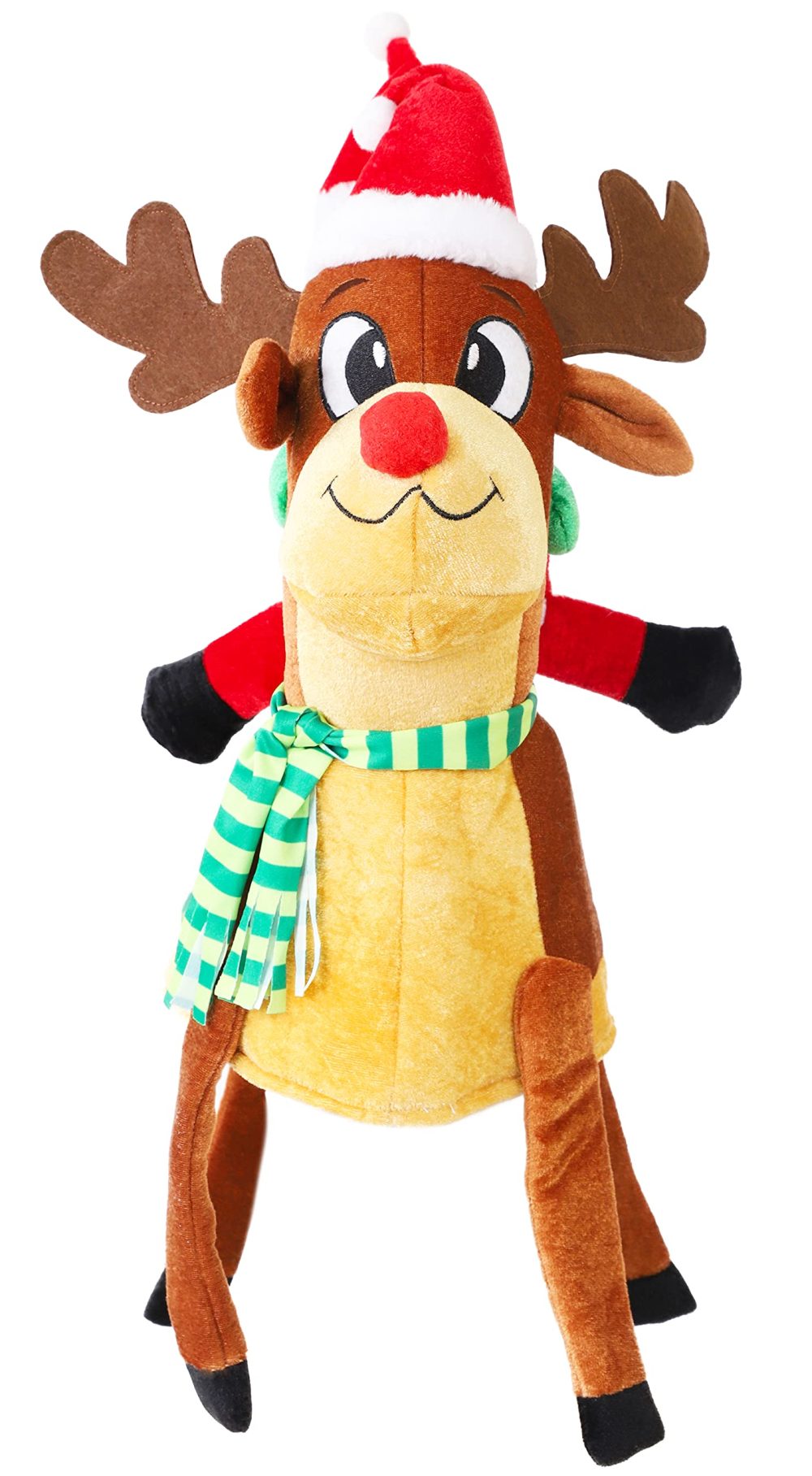 Toyland® Novelty Christmas Hat - Funny Xmas Fancy Dress Hats (Reindeer Hat) - Image 2