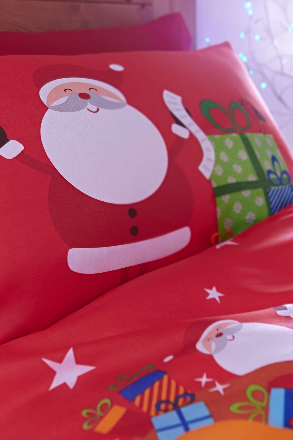 Catherine Lansfield Santa's Easy Care Double Duvet Set Multi - Image 6