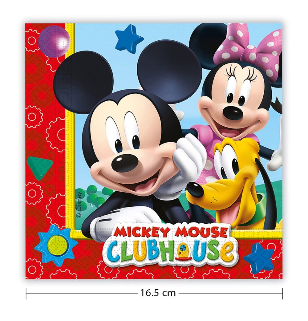 Unique Party Amscan Playful Mickey Paper Napkins Party Accessory - Image 5