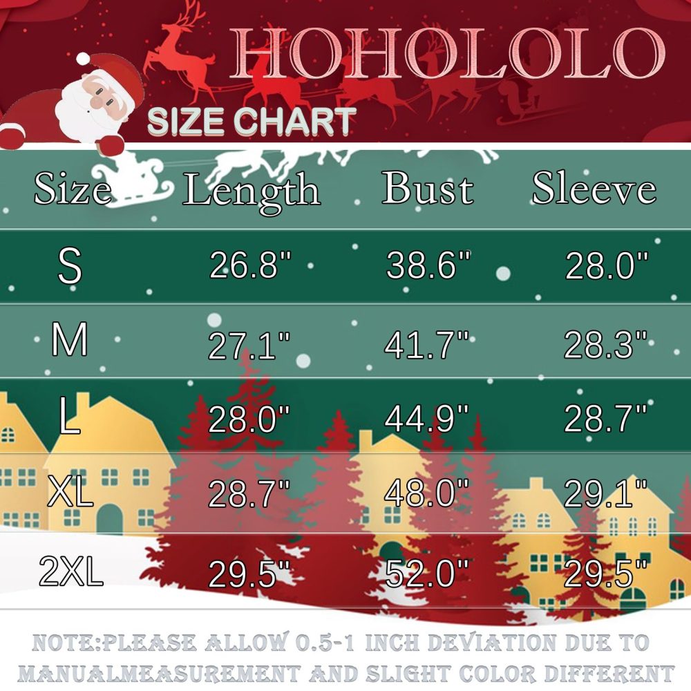 hohololo Christmas Tree Sweatshirt Womens Leopard Plaid Christmas Shirts Xmas Drop Shoulder Long Sleeve Holiday Pullover Tops - Image 2