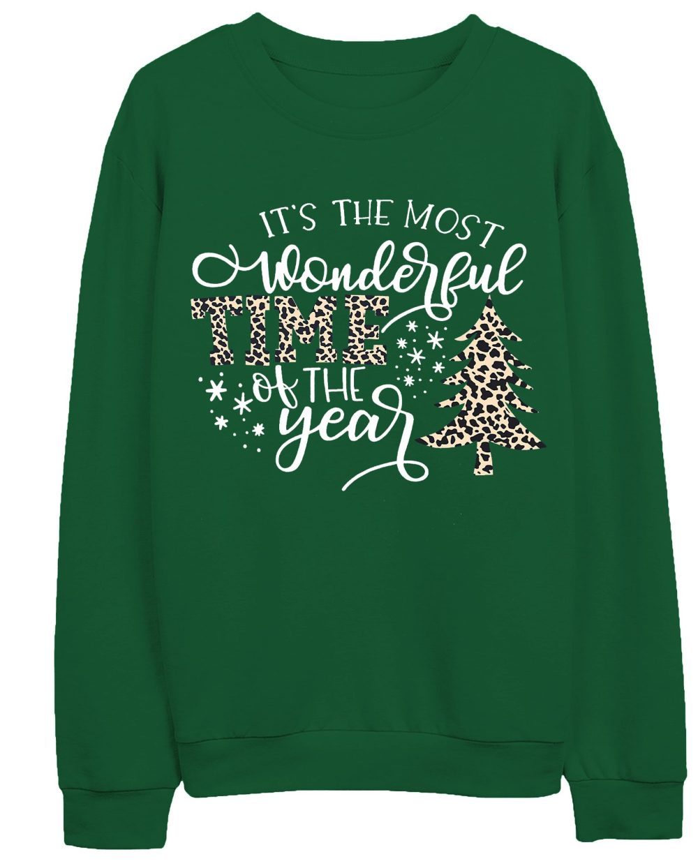 hohololo Christmas Sweatshirts Women Xmas Shirt Christmas Tree Graphics Pullover Holiday Long Sleeve Tops - Image 4