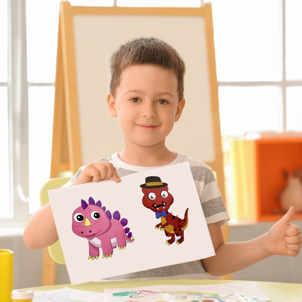 24pcs Make a Face Dinosaur Stickers for Kids Make Your Own Dinosaur Stickers Dino Birthday Goodie Bags Stuffer Children Dinosaur Party Favors Exchange Gifts - Image 3