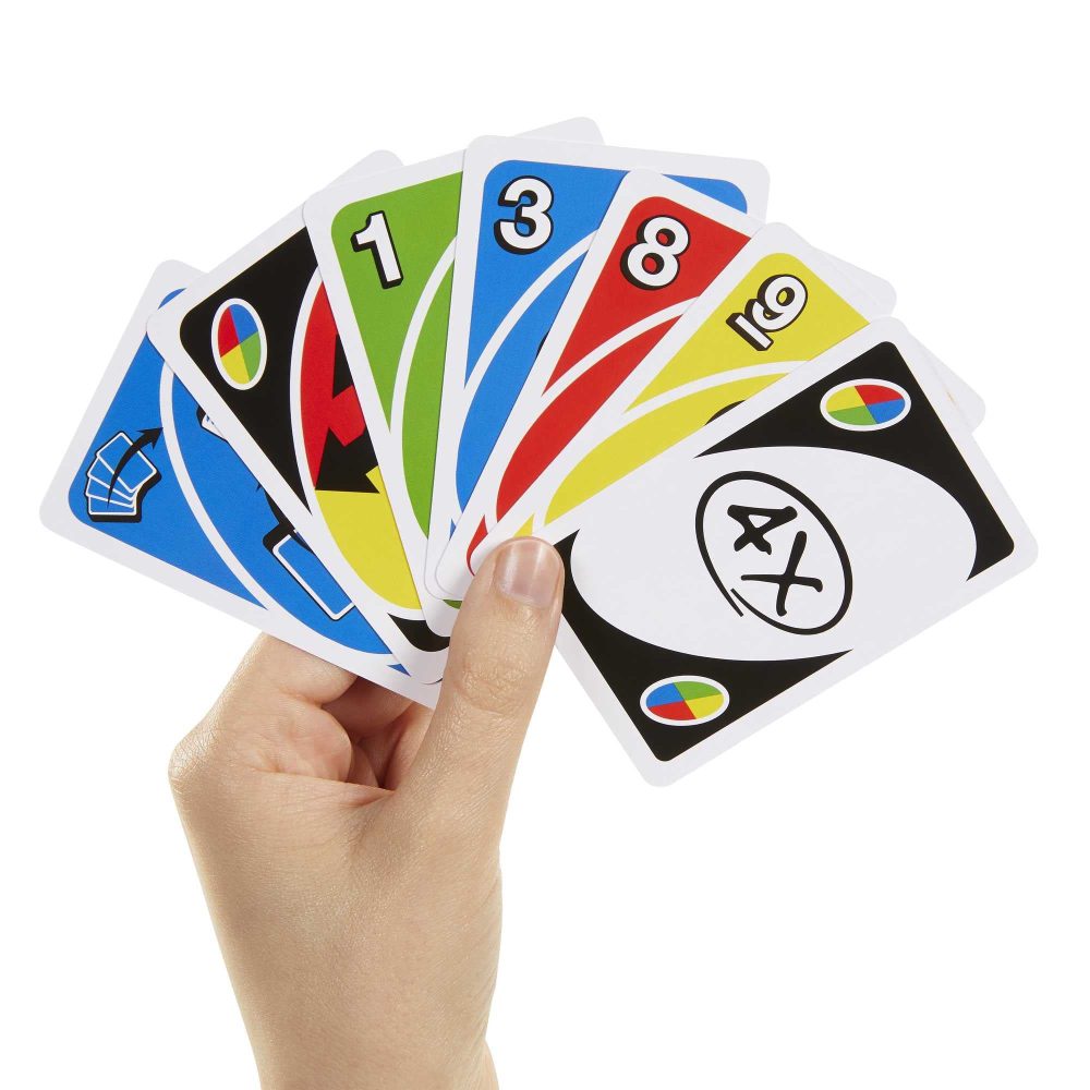 UNO Extreme Card Game Featuring Random-Action Launcher with Lights & Sounds & 112 Cards, Kid, Teen & Adult Game Night Gift Ages 7 Years & Older, GXY75 - Image 2