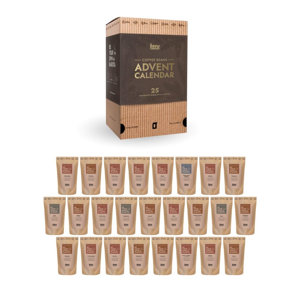 Advent Calendar 2024 for Coffee Lovers - 25 Premium Hand Roasted Gourmet Whole Bean Specialty Coffees of The World | Christmas Gifts for Men & Women | Hamper Style Gift Set Idea with Unique Concept - Image 2