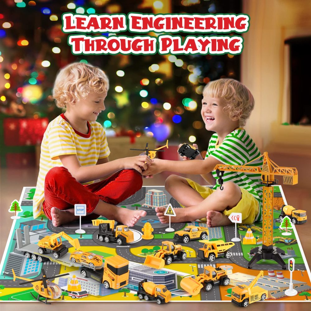 MDINGTD Kids Advent Calendar 2024, Toys Cars for 3 4 5 6 7 Year Old Boys Advent Calendar 2024 Kids' Play Vehicles 3-8 Year Old Boy Gifts Christmas Calendar Toy Advent Calendar Advent Calendar for Kid - Image 5