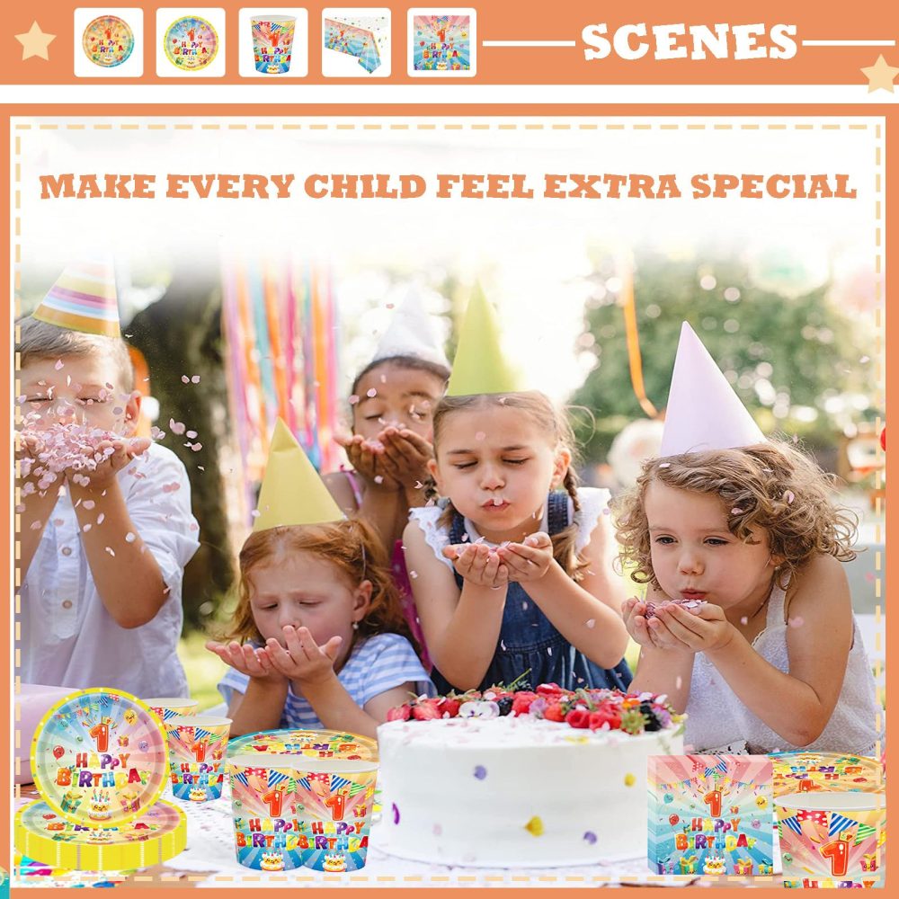20P 7th Birthday Serviettes Napkins,Kids Colourful 7th Birthday Tableware Party Paper Napkins Disposable,7th Birthday Table Decorations Napkin Tissue for Girls,Boys,Kid 7th Birthday Party Decorations - Image 2