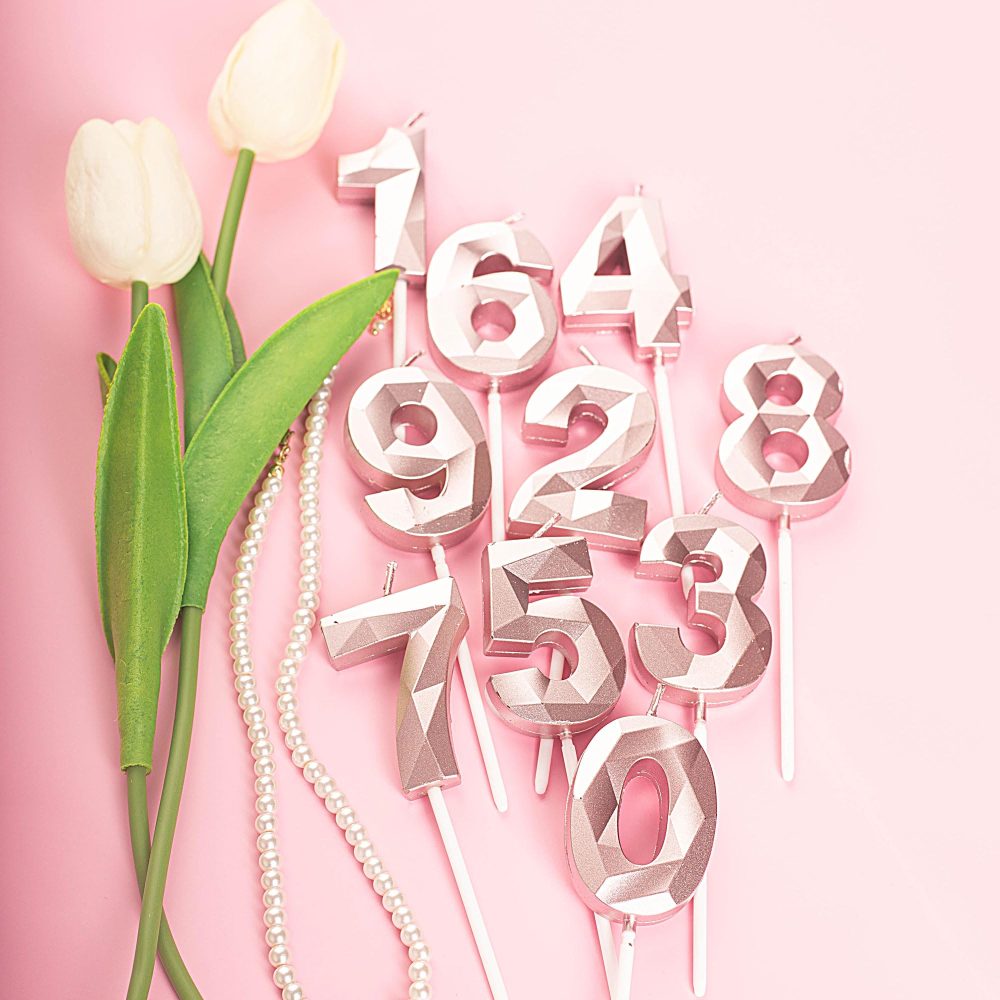 Rose Gold 18th Birthday Candles Number 18 Candles for Birthday Cake, 18th Candles Rose Gold 18 Birthday Candles for Cake, 18th Birthday Cake Toppers Cake Decorations for 18 Year Old Girls Her - Image 6