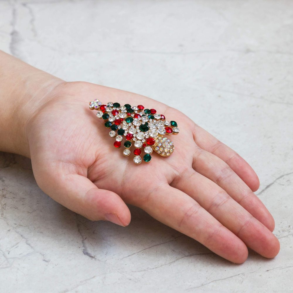 Philip Jones Christmas Tree Brooch - Image 5