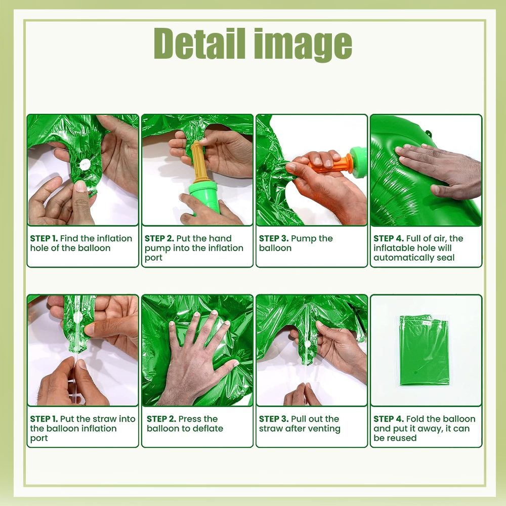 60th Birthday Decorations for Women - 49 Piece Green Gold 60th Birthday Balloons Set with Happy Birthday Banner, Confetti, Foil Balloon, Cake Topper, 60 Years Old Party Supplies for Women Men - Image 5
