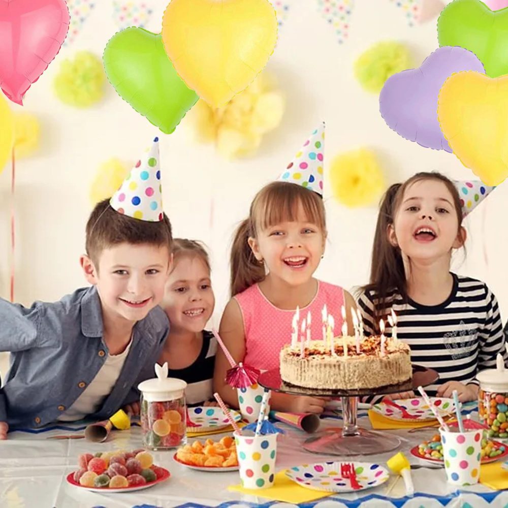 Happy Birthday Decorations Rainbow - 24 Pieces Pastel Party Decorations, Happy Birthday Banner, Rainbow Foil balloons, Latex Balloons, Foil Balloon Party Baby Shower Decorations for Kids - Image 3