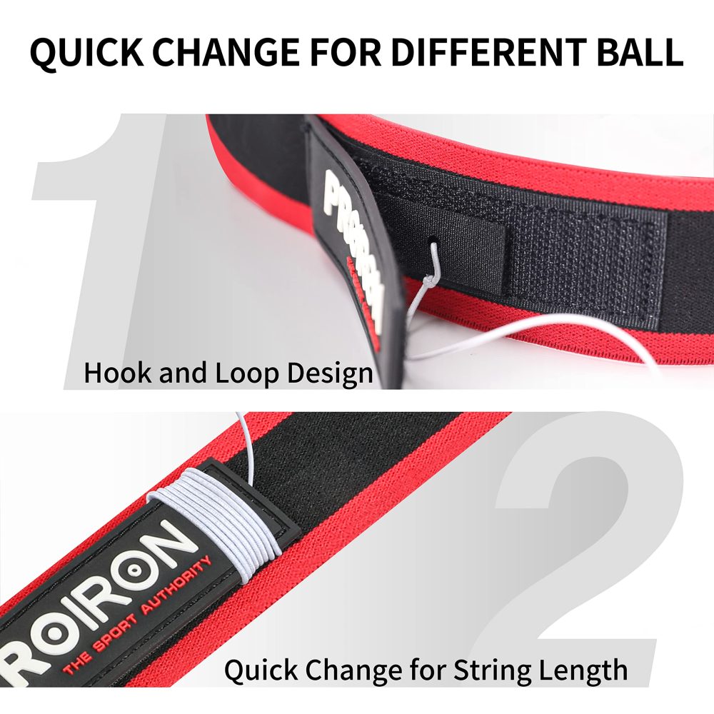 PROIRON Boxing Headband Ball with Safety Glasses, 3 Balls Reflex, 2 Headband for Adult/Kids, Box Ball for Punch Speed, Hand Eye Coordination Training Equipment Boxing MMA, Gifts for Teenage Boys - Image 5