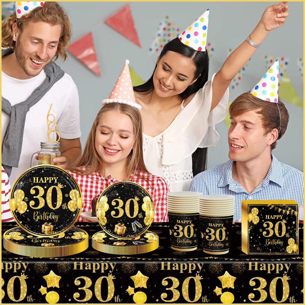 20pcs Black Gold 18th Birthday Napkins,18th Birthday Serviettes for Boys,Girls,18th Napkins Serviettes for 18th Birthday Table Decorations,Birthday Party Tissue for Him,Her 18th Birthday Decorations - Image 4