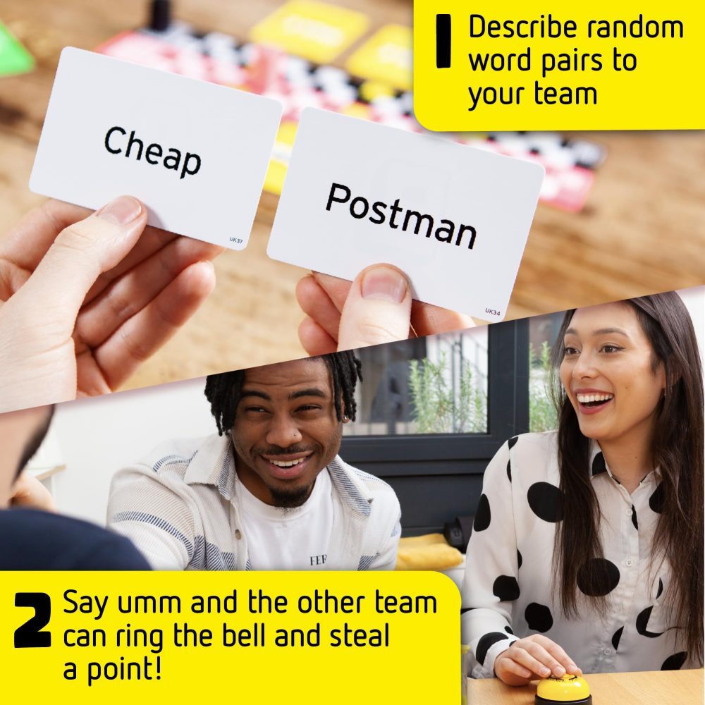 You Can’t Say Umm: Board Game for Adults and Kids, Fun Family Word Game for Game Night (4-10 Players) | Best Christmas Board Games - Image 5
