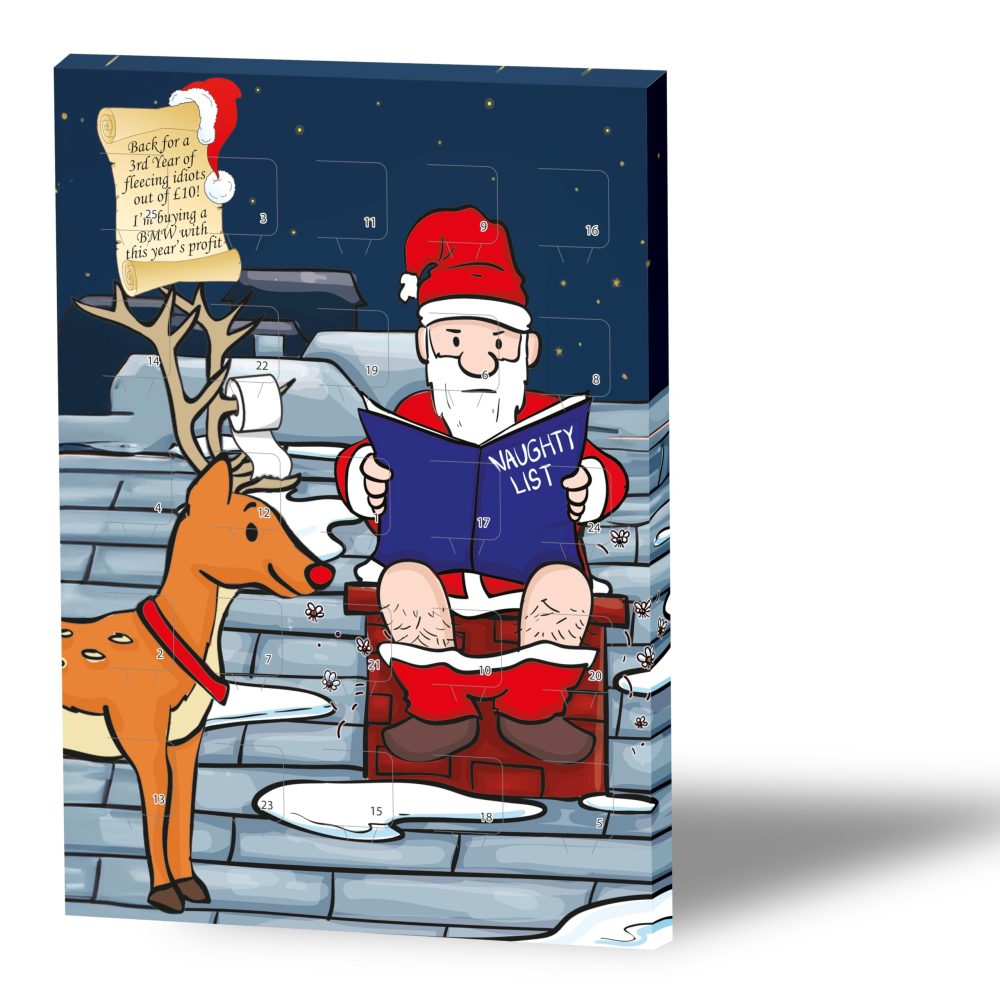 World's Most Offensive Chocolate Advent Calendar - An Insult Packed Rude Festive Countdown - Warning: VERY offensive, over 18s only! - Image 2