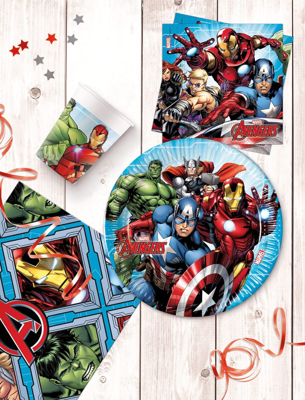 Marvel Avengers Party Table Cover Birthday Tableware Supplies, Table Cover 180 x 120 cm - Image 2