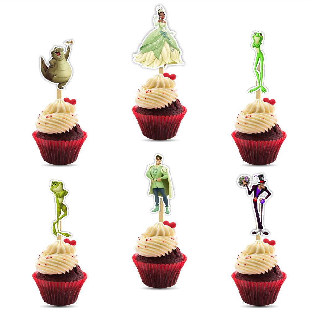 The Princss and the Frog Cupcake Topper
