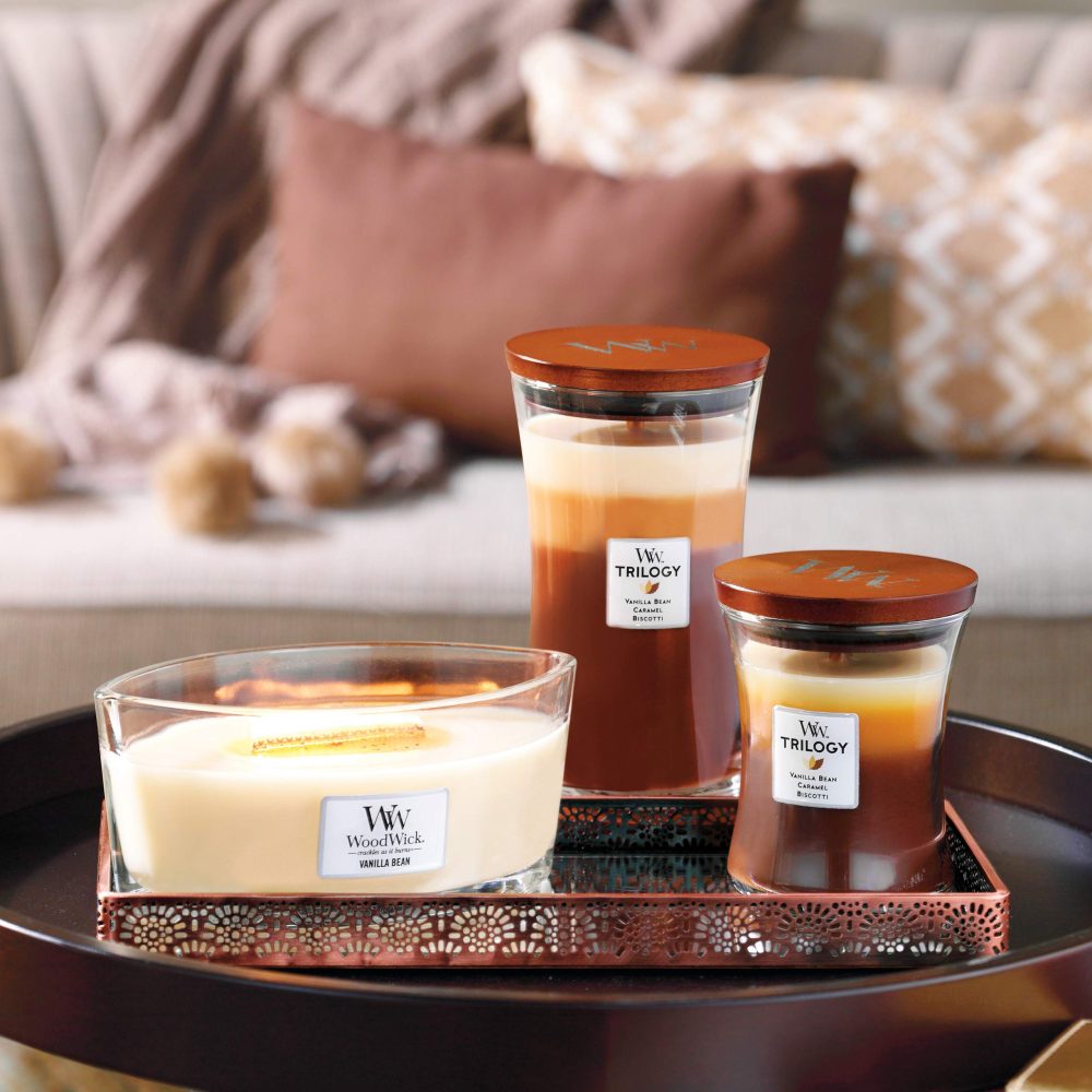 WoodWick Scented Candle with Crackling Wick | Vanilla Bean Ellipse Candle | Long Burning Candles: Up to 50 Hours Burn Time | Perfect Gifts for Women - Image 4