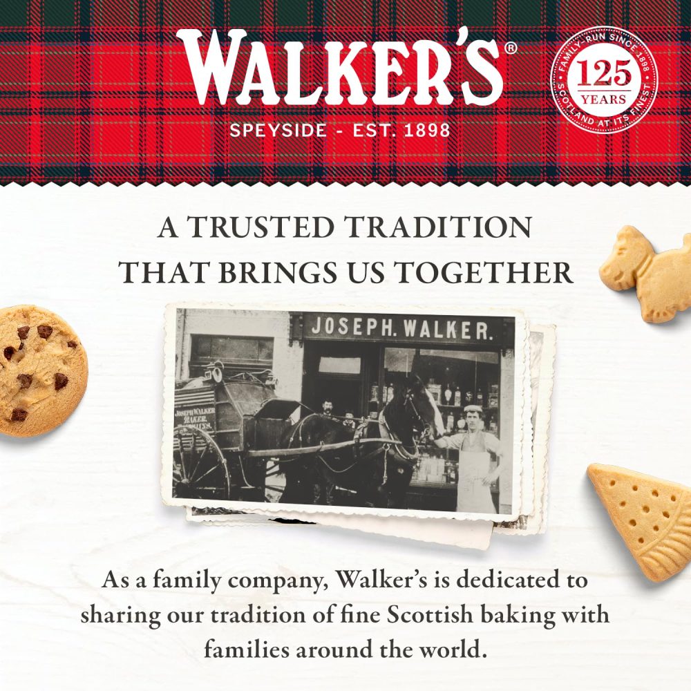Walker’s 2024 Advent Calendar with Shortbread Cookies from Scotland (294g) Limited Edition Cookie Box with Christmas Cookies in Various Shapes and Flavours - Image 2