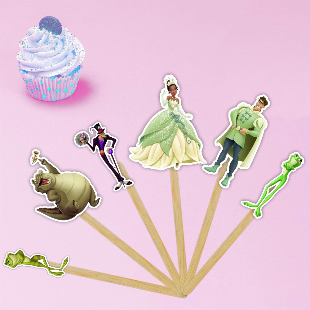 The Princss and the Frog Cupcake Topper - Image 5